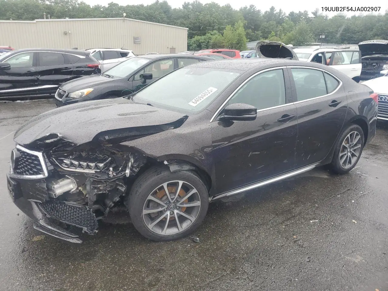 2018 Acura Tlx Tech VIN: 19UUB2F54JA002907 Lot: 64094855