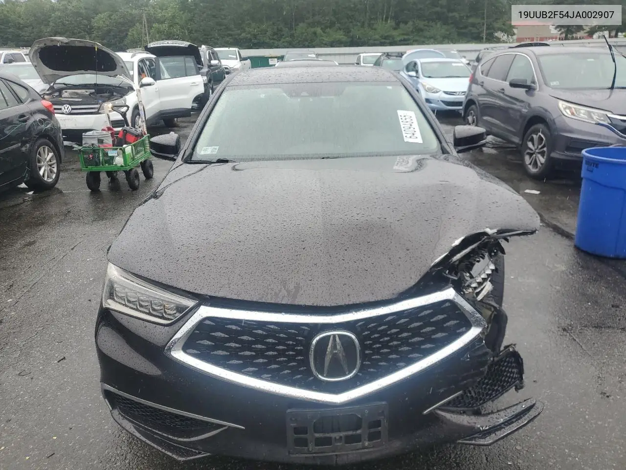 2018 Acura Tlx Tech VIN: 19UUB2F54JA002907 Lot: 64094855
