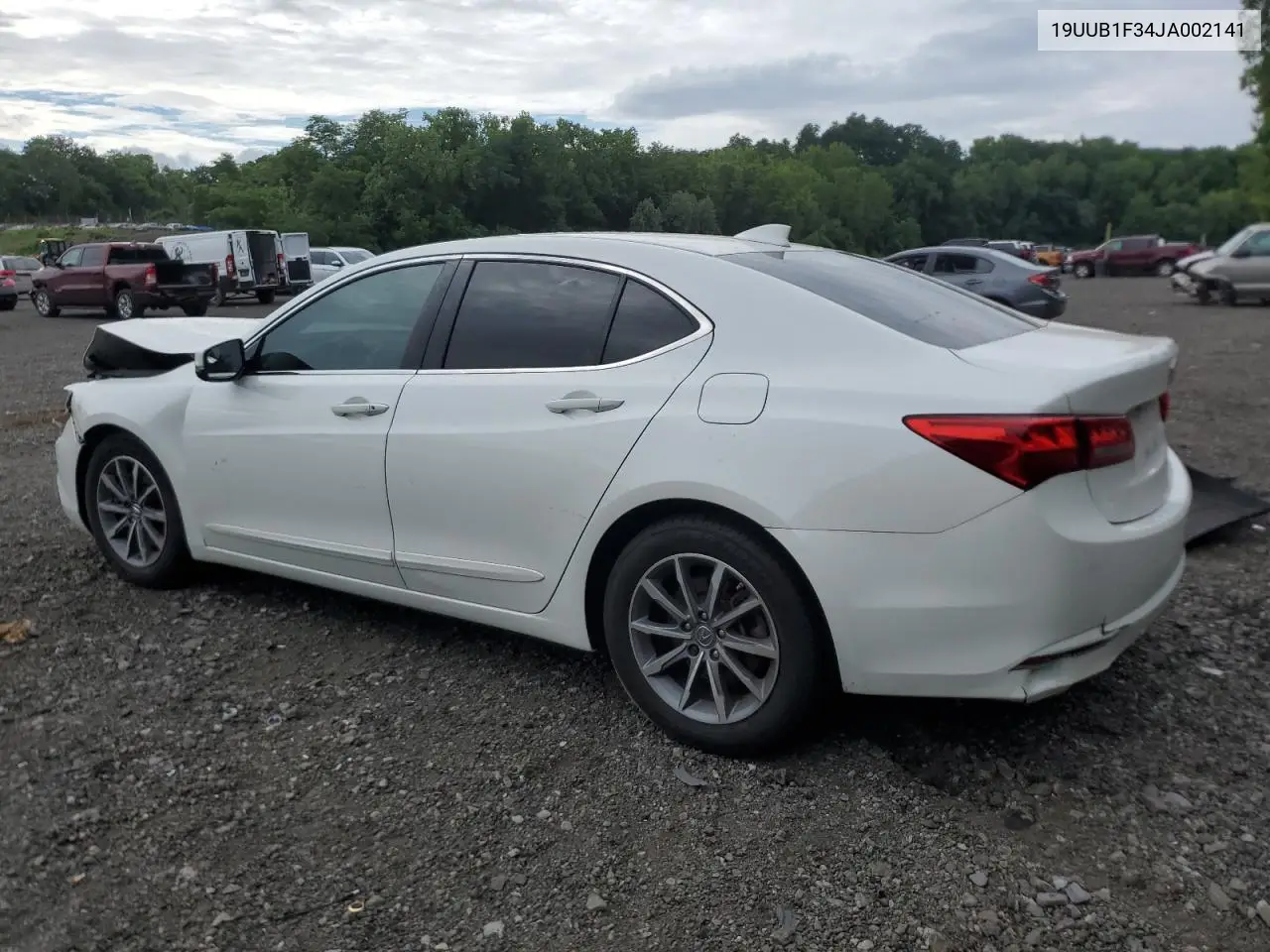 2018 Acura Tlx VIN: 19UUB1F34JA002141 Lot: 64097835