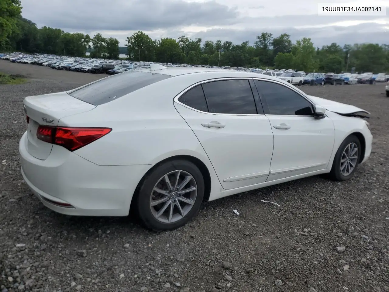 2018 Acura Tlx VIN: 19UUB1F34JA002141 Lot: 64097835