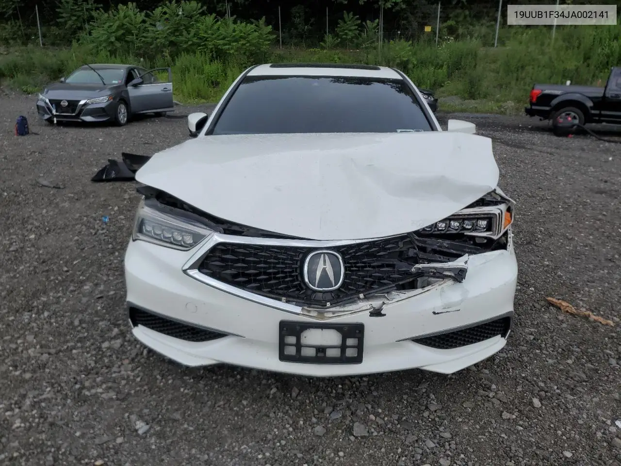 2018 Acura Tlx VIN: 19UUB1F34JA002141 Lot: 64097835