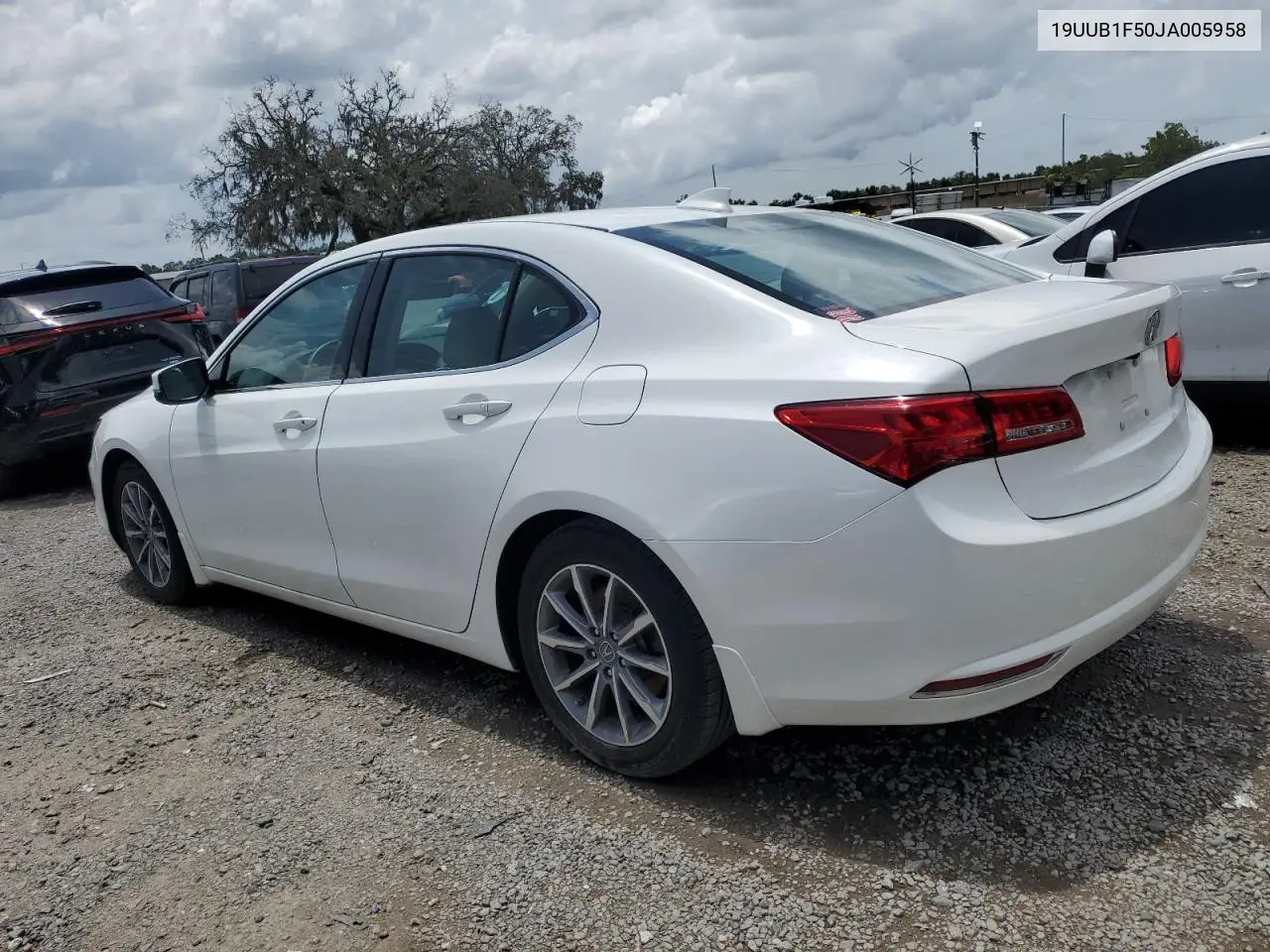 2018 Acura Tlx Tech VIN: 19UUB1F50JA005958 Lot: 64098215