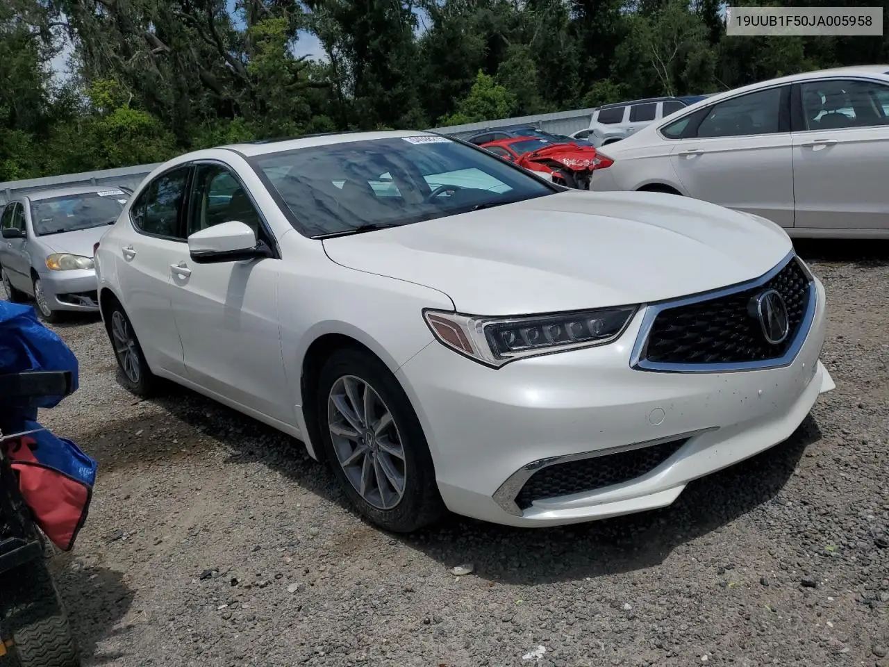 2018 Acura Tlx Tech VIN: 19UUB1F50JA005958 Lot: 64098215