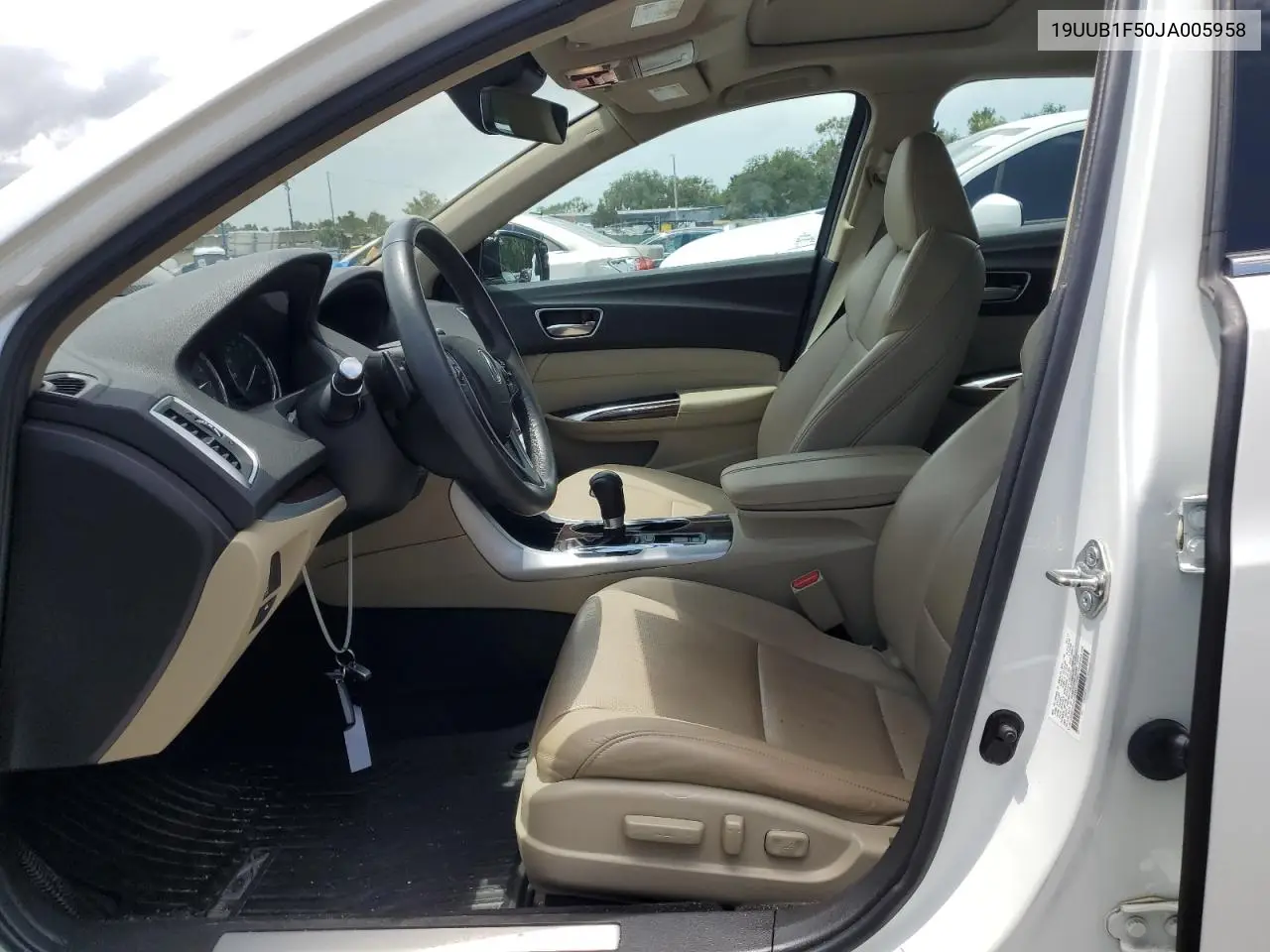 2018 Acura Tlx Tech VIN: 19UUB1F50JA005958 Lot: 64098215