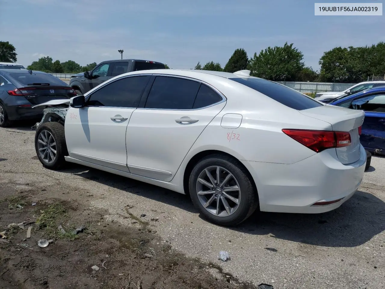 2018 Acura Tlx Tech VIN: 19UUB1F56JA002319 Lot: 64352815