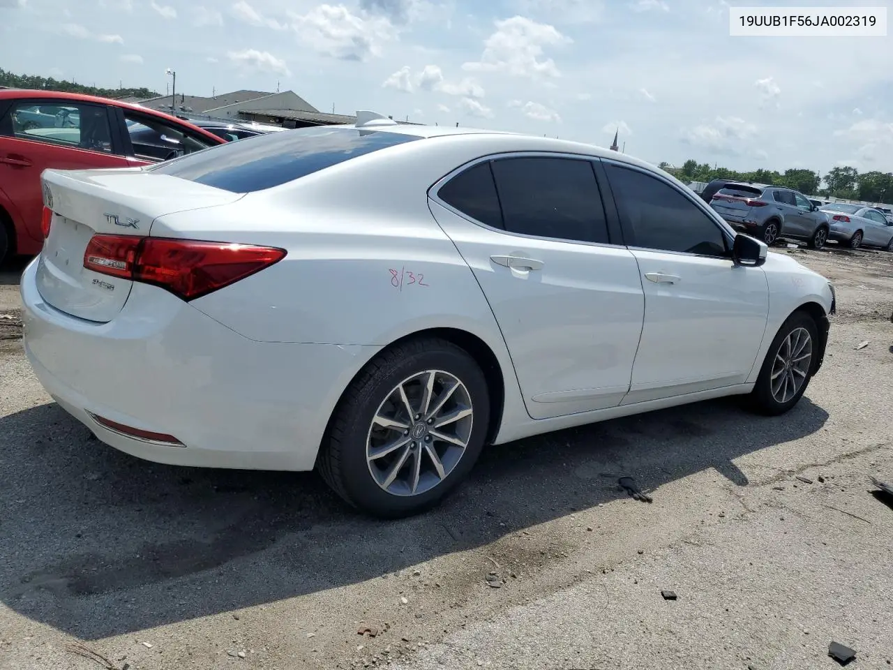 2018 Acura Tlx Tech VIN: 19UUB1F56JA002319 Lot: 64352815