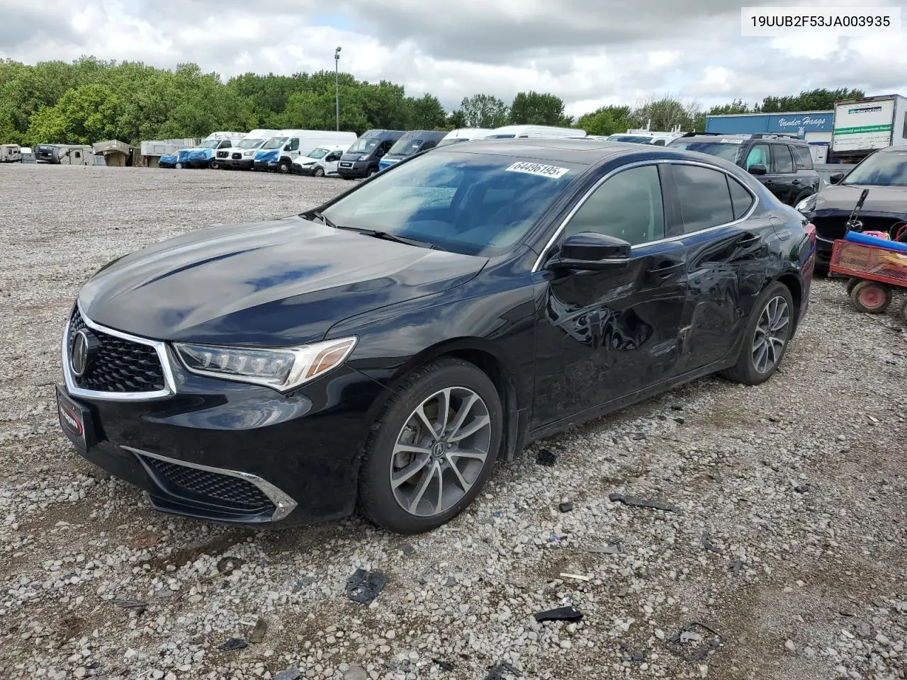 2018 Acura Tlx Tech VIN: 19UUB2F53JA003935 Lot: 64496195
