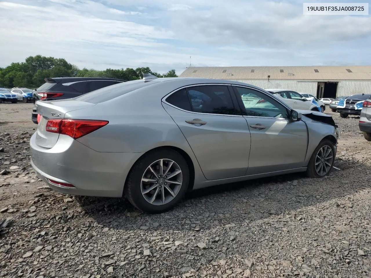 2018 Acura Tlx VIN: 19UUB1F35JA008725 Lot: 64949125