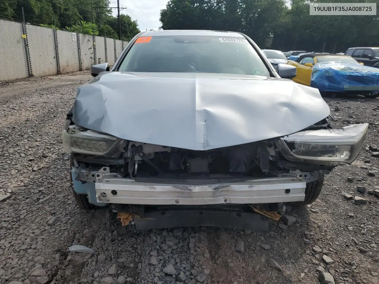 2018 Acura Tlx VIN: 19UUB1F35JA008725 Lot: 64949125