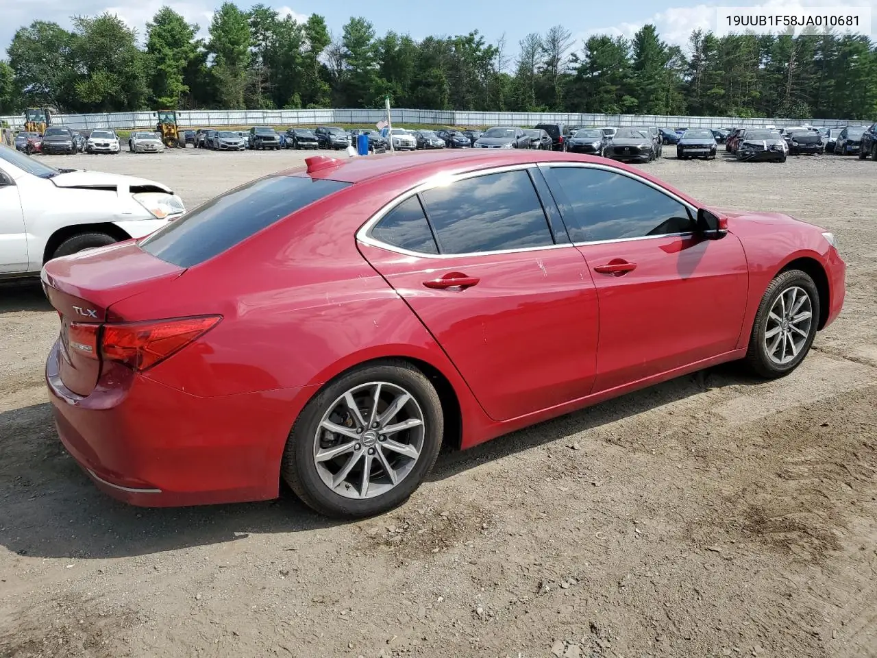 2018 Acura Tlx Tech VIN: 19UUB1F58JA010681 Lot: 65137565
