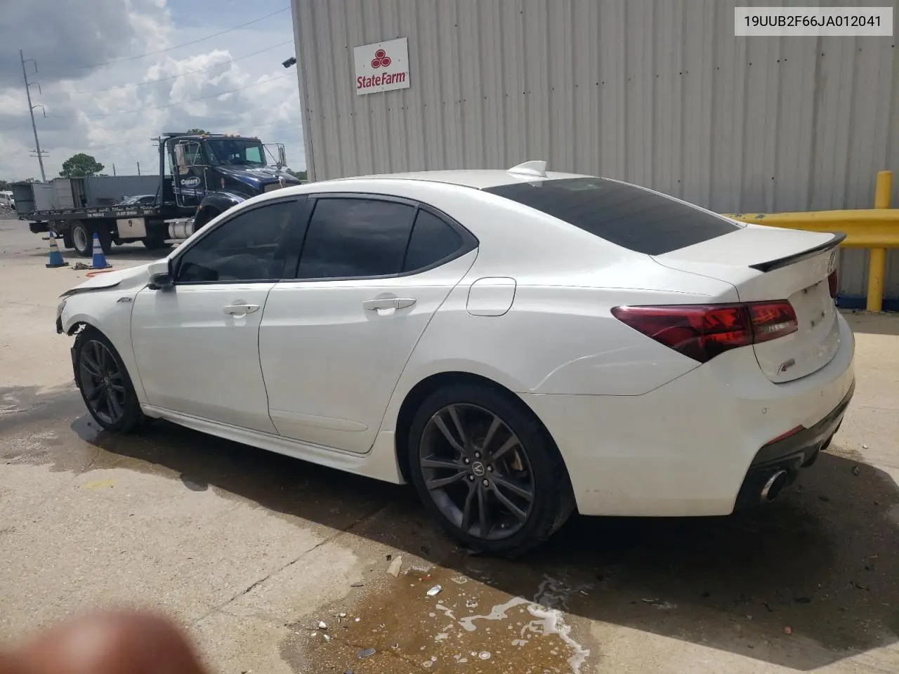 2018 Acura Tlx Tech+A VIN: 19UUB2F66JA012041 Lot: 65428385