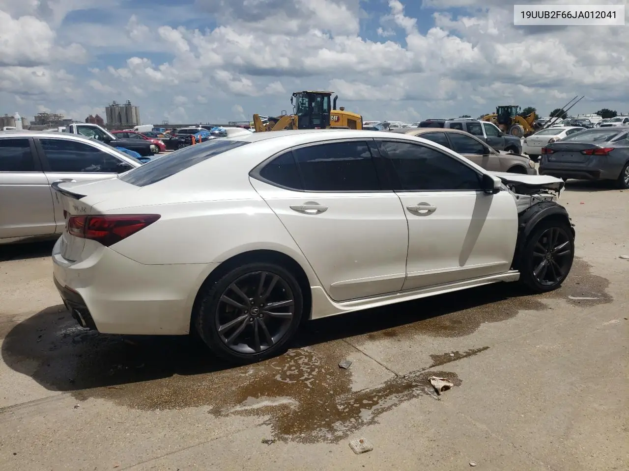 2018 Acura Tlx Tech+A VIN: 19UUB2F66JA012041 Lot: 65428385