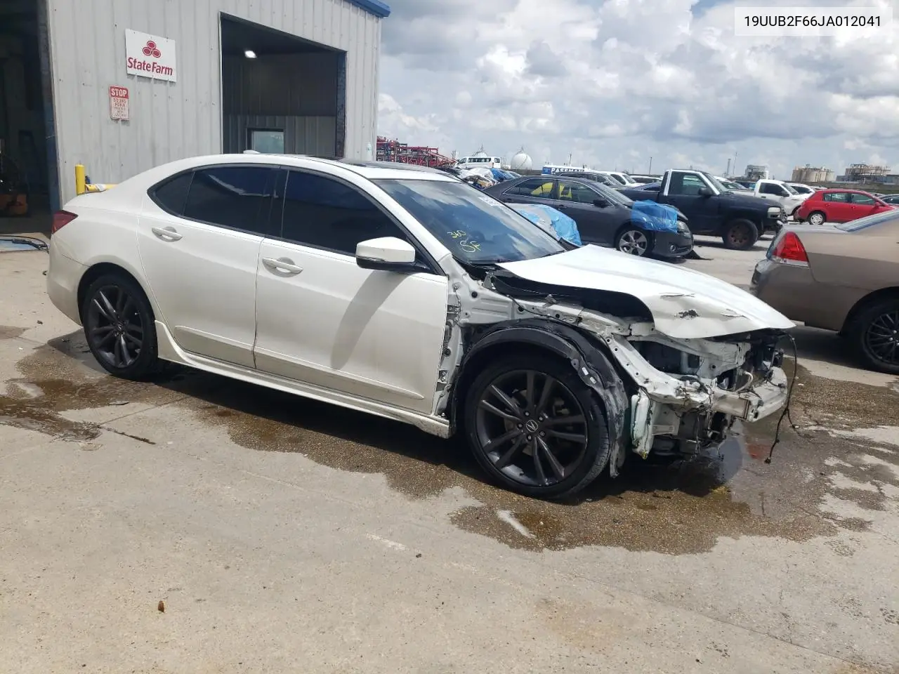 2018 Acura Tlx Tech+A VIN: 19UUB2F66JA012041 Lot: 65428385