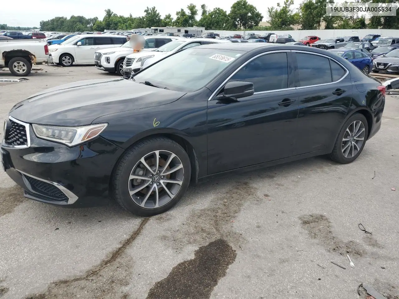 2018 Acura Tlx VIN: 19UUB3F30JA005534 Lot: 65518615