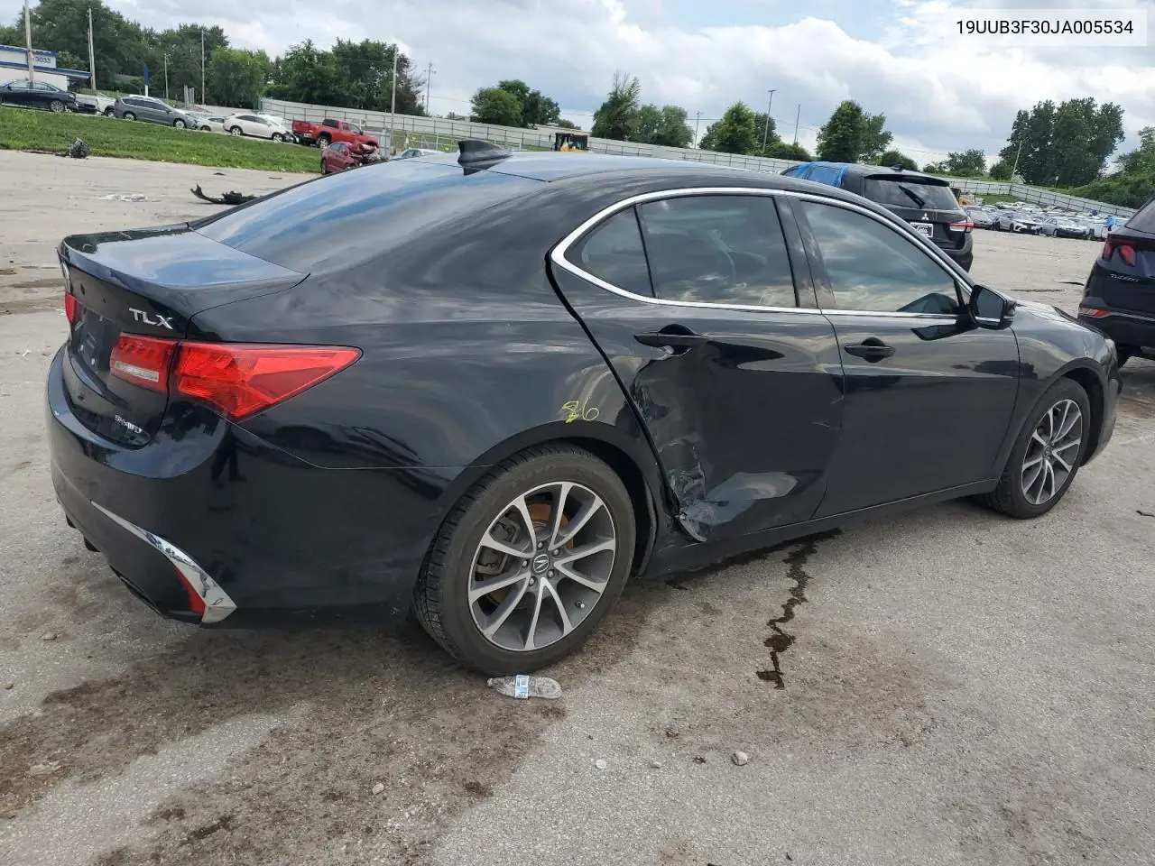 2018 Acura Tlx VIN: 19UUB3F30JA005534 Lot: 65518615