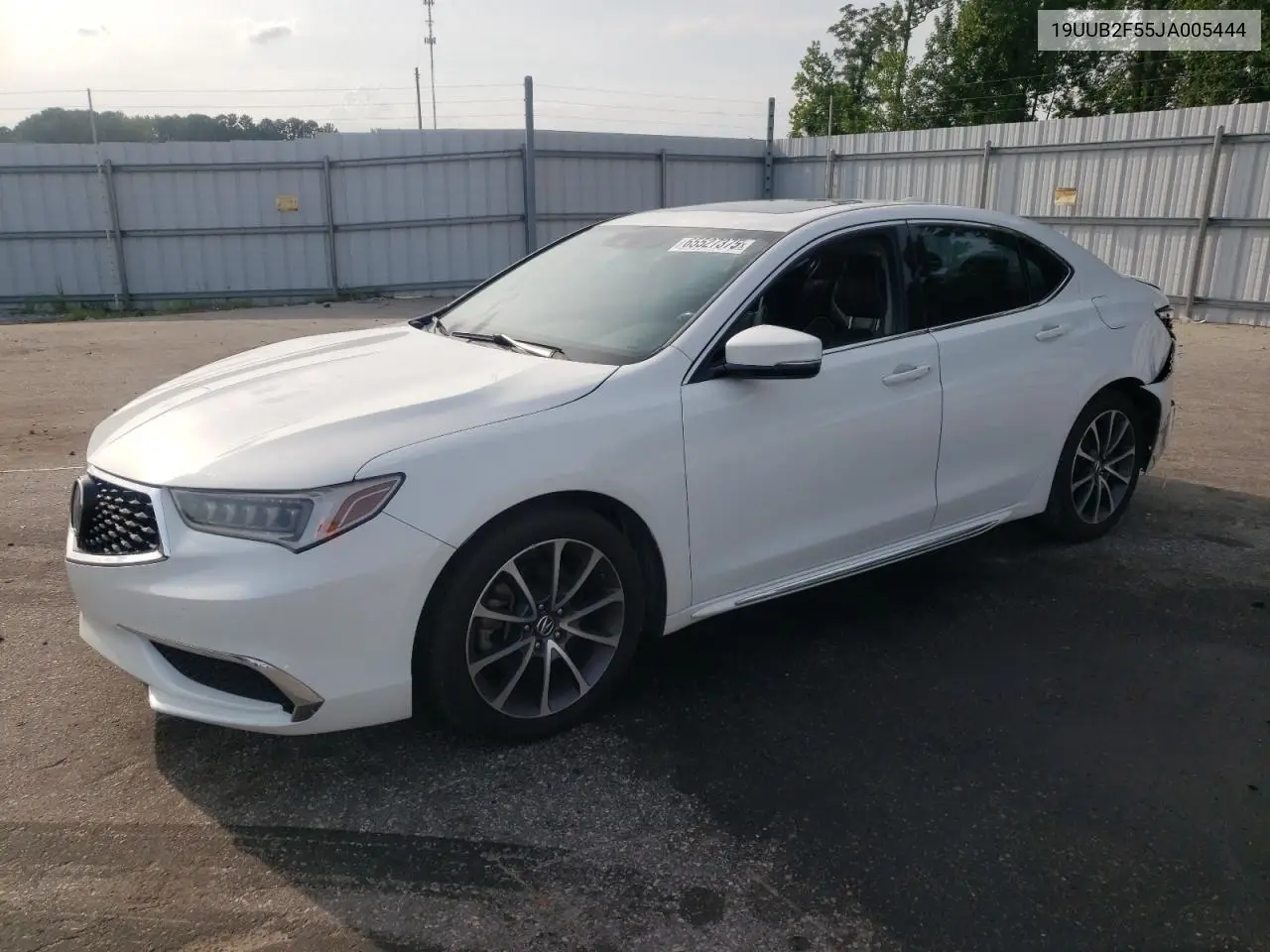2018 Acura Tlx Tech VIN: 19UUB2F55JA005444 Lot: 65527375