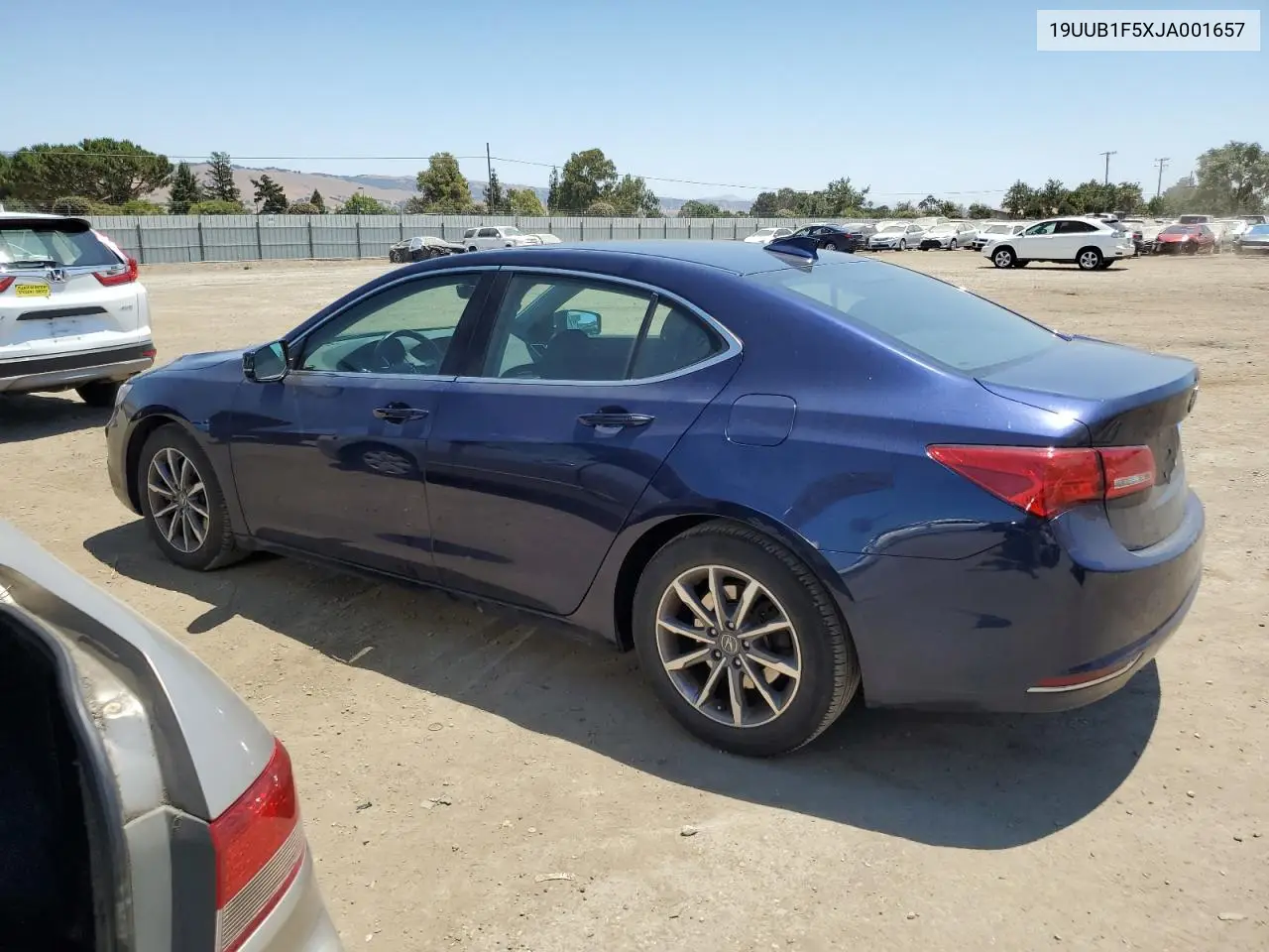 2018 Acura Tlx Tech VIN: 19UUB1F5XJA001657 Lot: 65566025