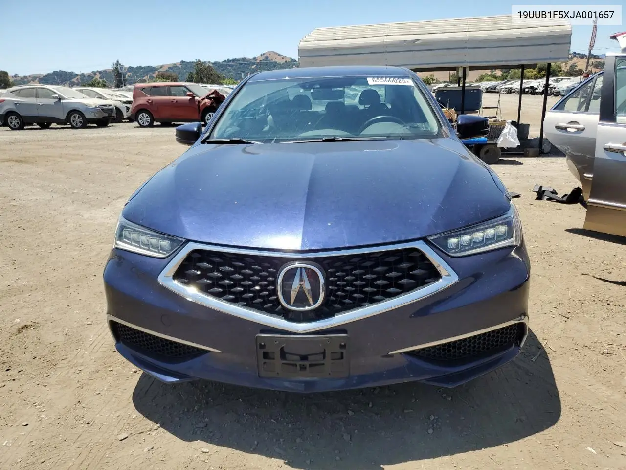 2018 Acura Tlx Tech VIN: 19UUB1F5XJA001657 Lot: 65566025