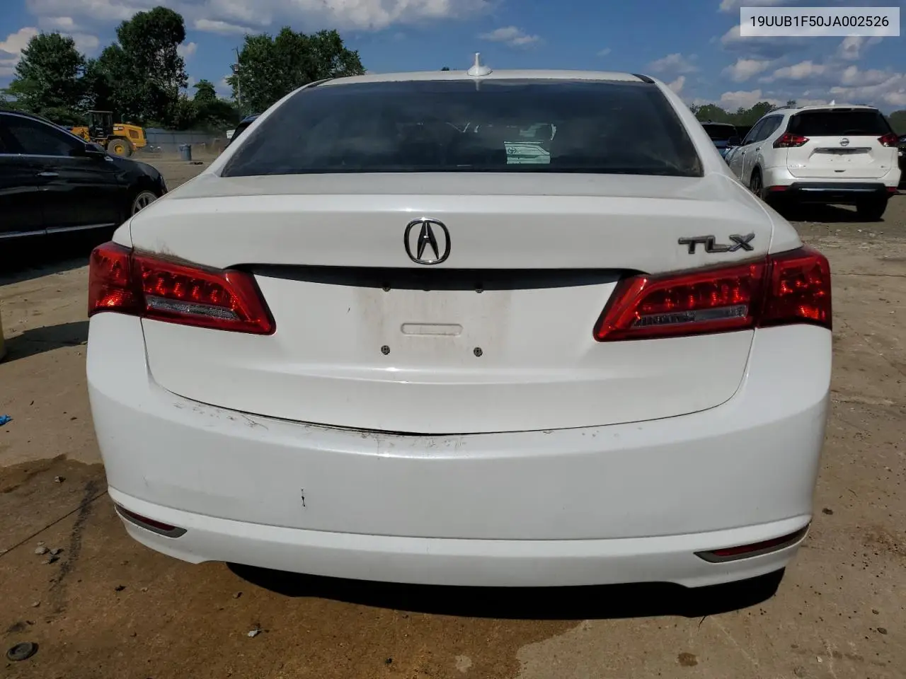 2018 Acura Tlx Tech VIN: 19UUB1F50JA002526 Lot: 65847825