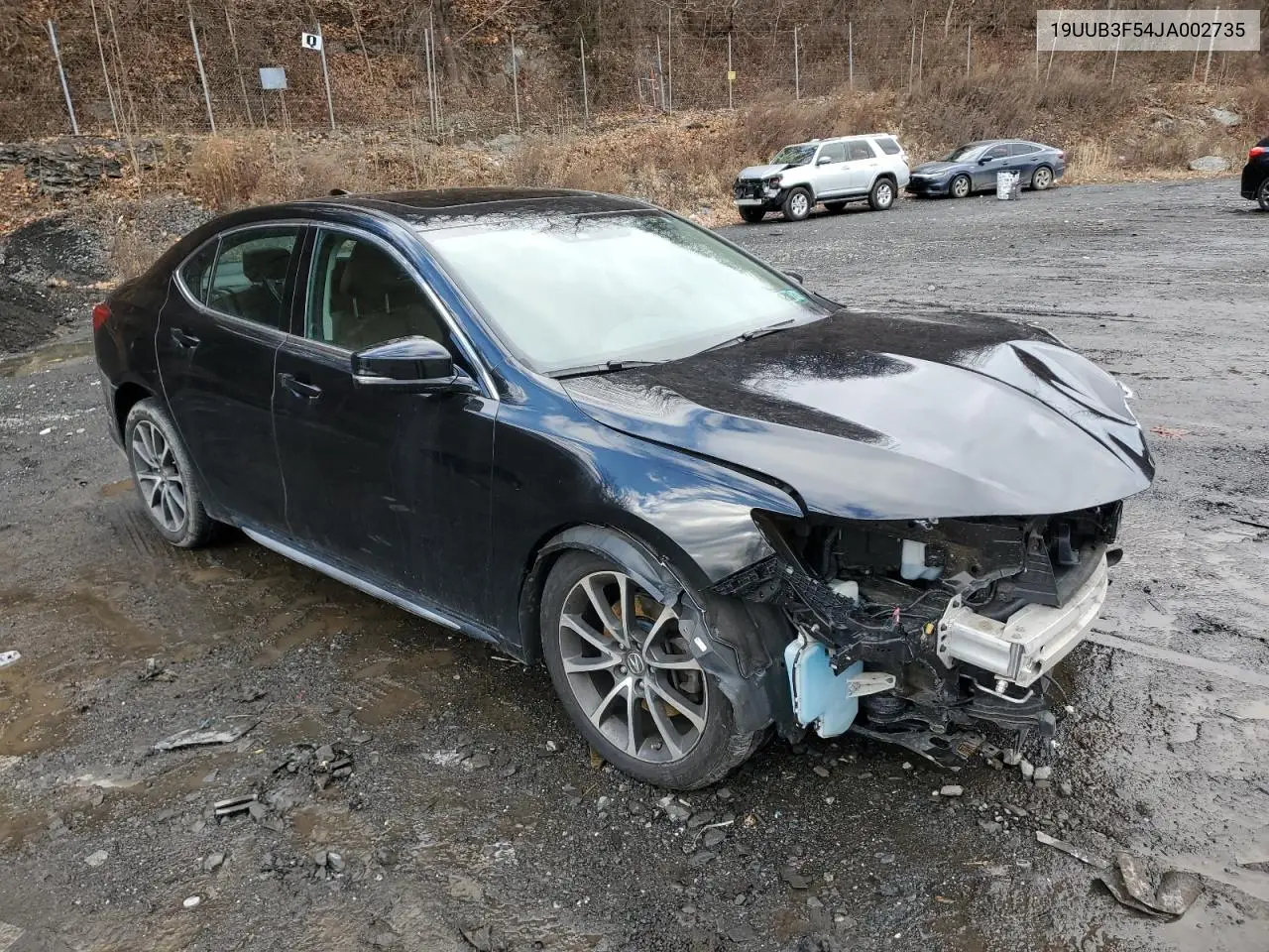2018 Acura Tlx Tech VIN: 19UUB3F54JA002735 Lot: 82657074