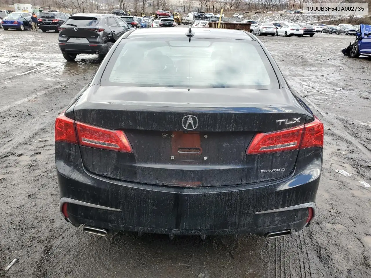 2018 Acura Tlx Tech VIN: 19UUB3F54JA002735 Lot: 82657074