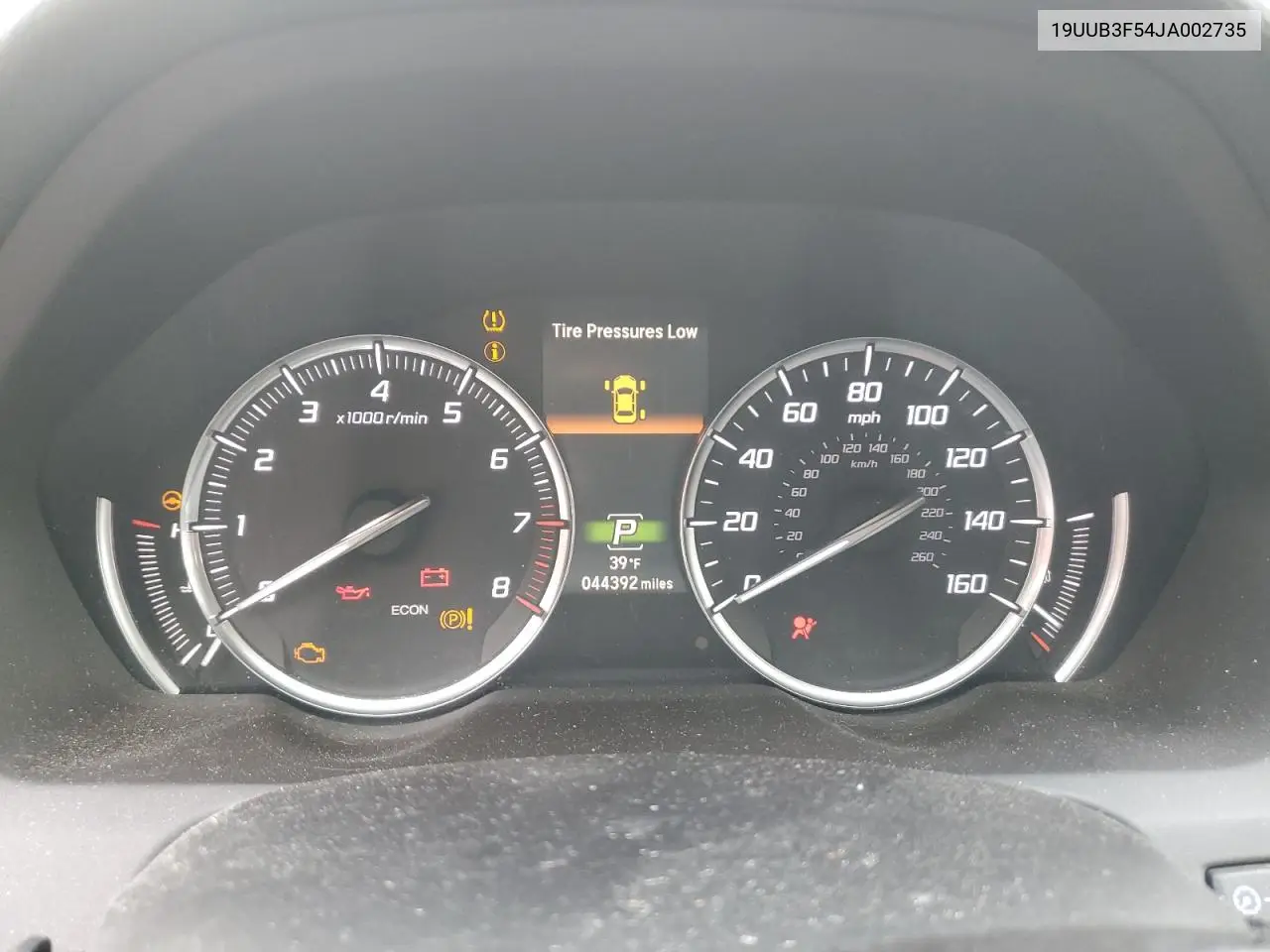 2018 Acura Tlx Tech VIN: 19UUB3F54JA002735 Lot: 82657074