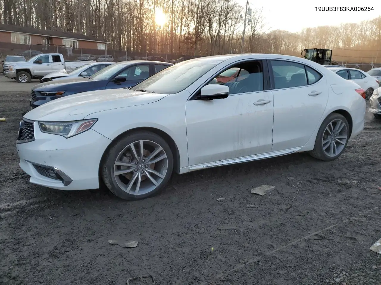 2019 Acura Tlx Advance VIN: 19UUB3F83KA006254 Lot: 44437185