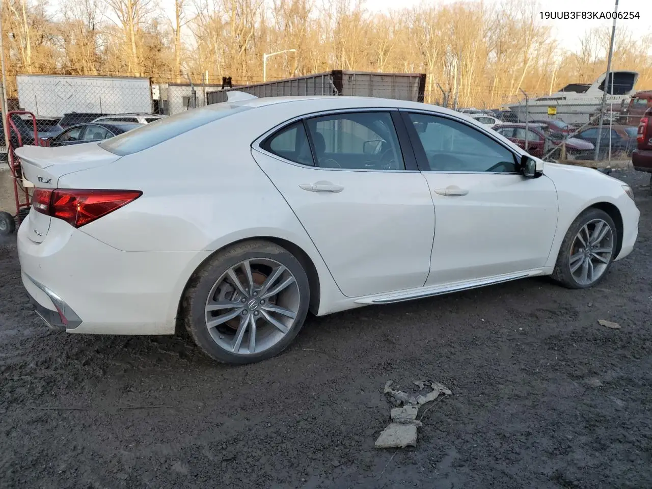 2019 Acura Tlx Advance VIN: 19UUB3F83KA006254 Lot: 44437185