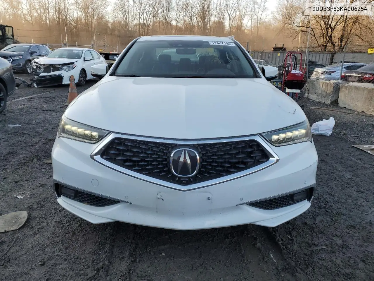 2019 Acura Tlx Advance VIN: 19UUB3F83KA006254 Lot: 44437185