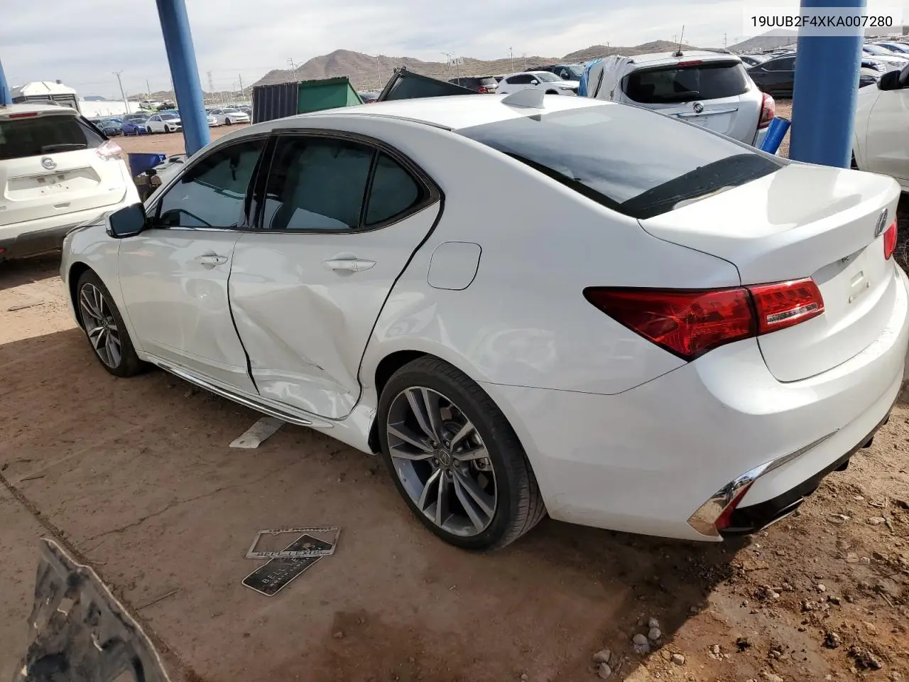 2019 Acura Tlx Technology VIN: 19UUB2F4XKA007280 Lot: 49469065