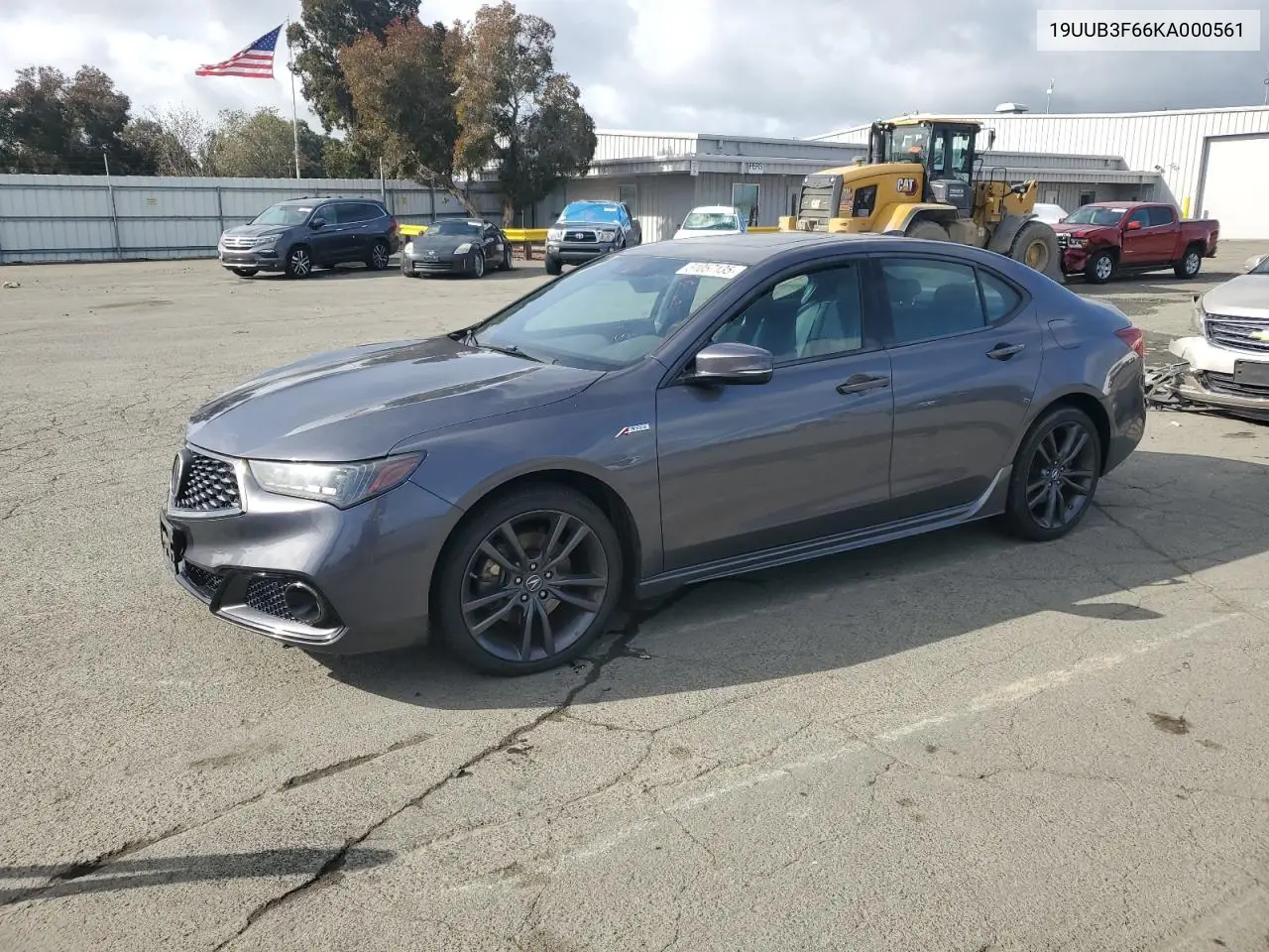 2019 Acura Tlx Technology VIN: 19UUB3F66KA000561 Lot: 51057135