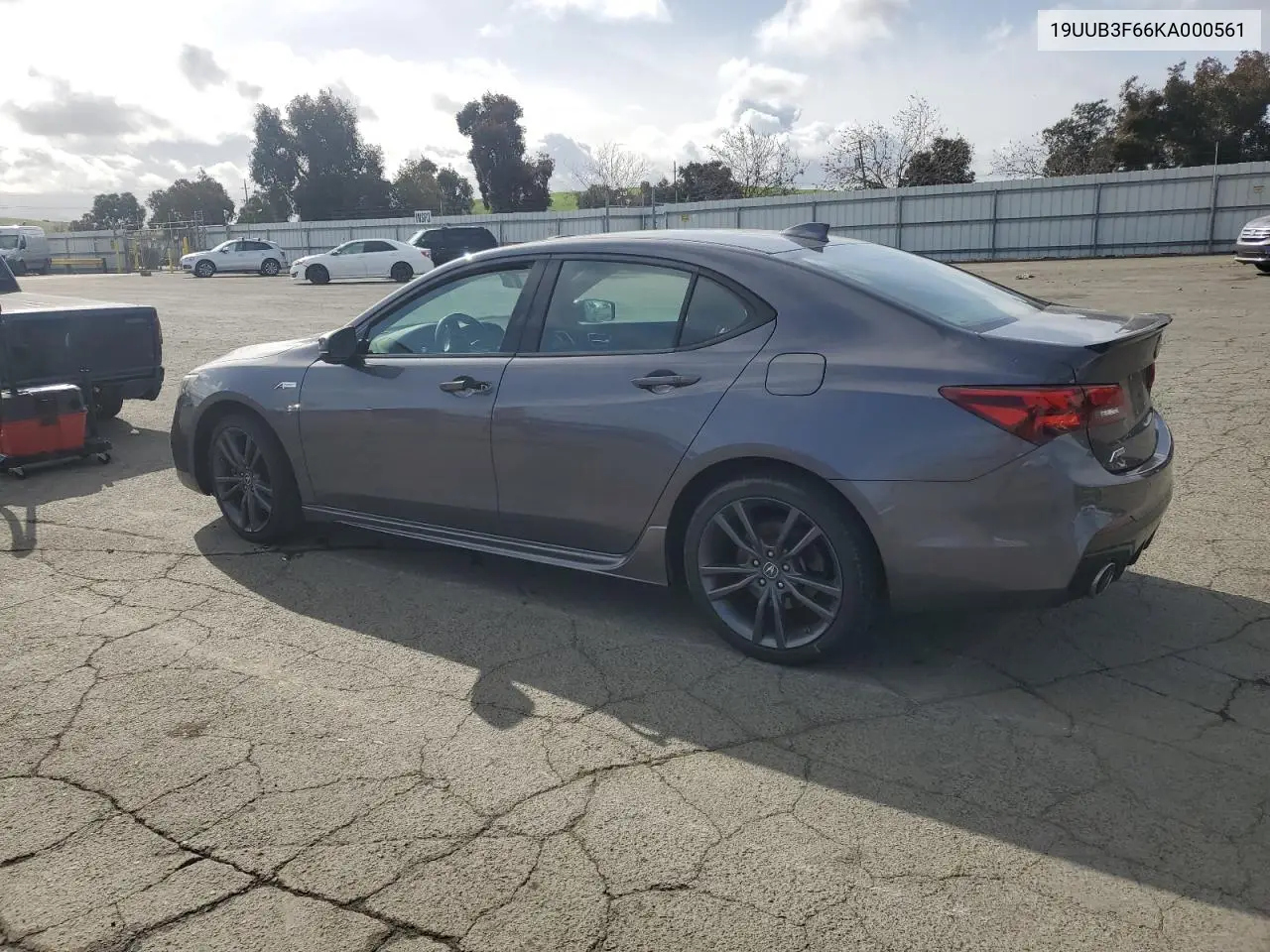 2019 Acura Tlx Technology VIN: 19UUB3F66KA000561 Lot: 51057135