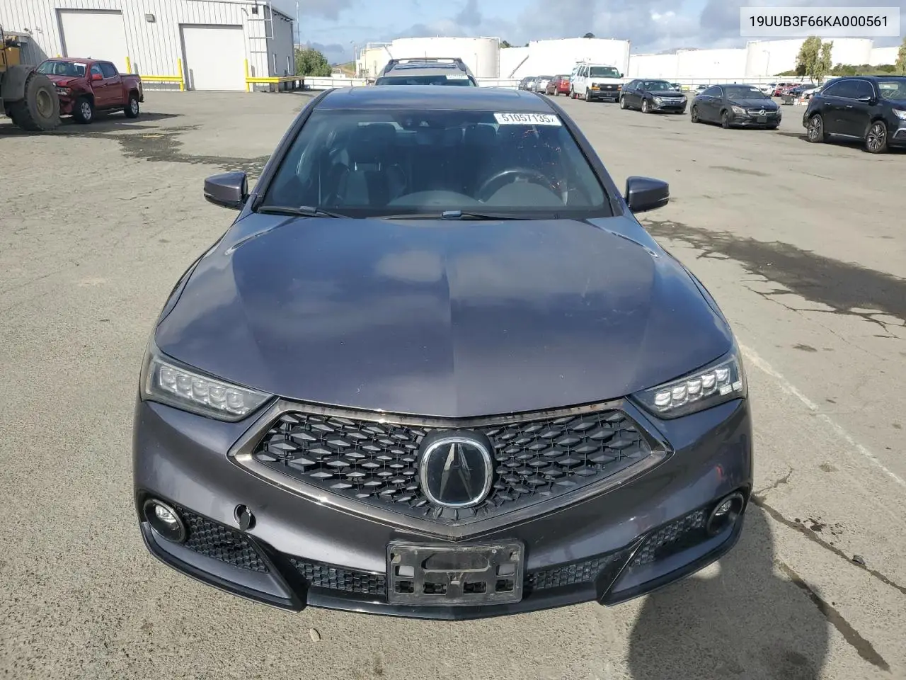 2019 Acura Tlx Technology VIN: 19UUB3F66KA000561 Lot: 51057135