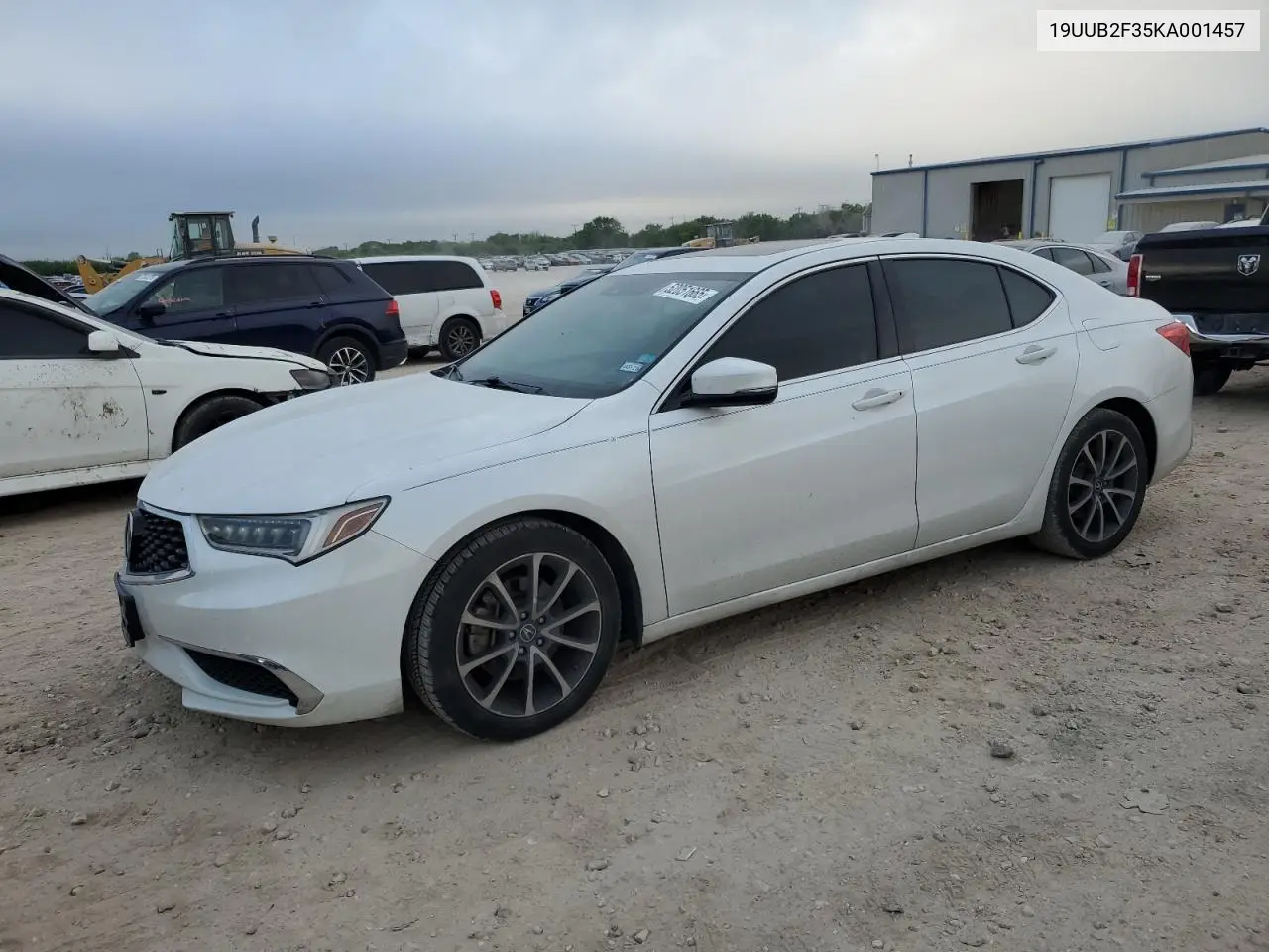 2019 Acura Tlx VIN: 19UUB2F35KA001457 Lot: 52051665