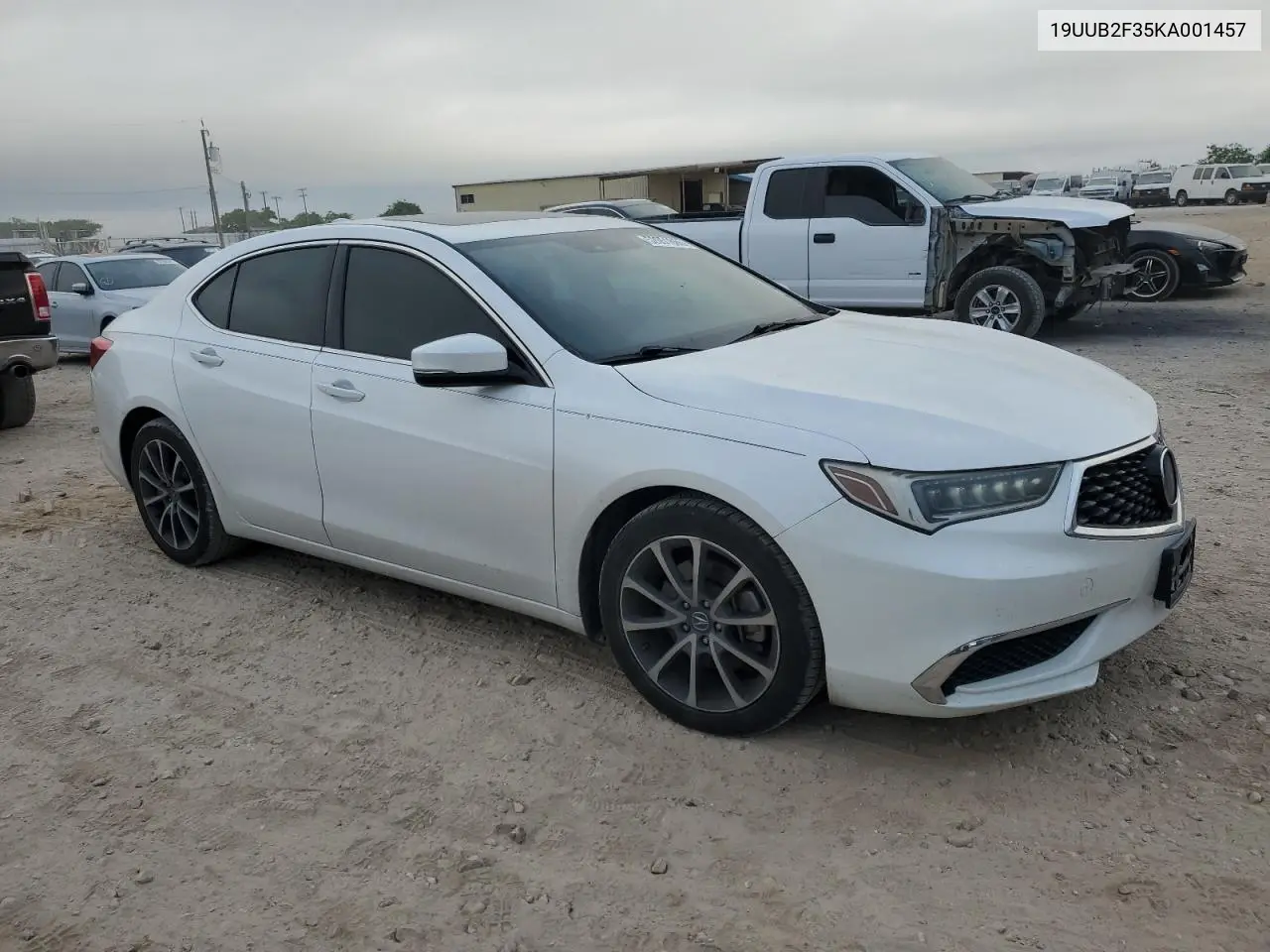 2019 Acura Tlx VIN: 19UUB2F35KA001457 Lot: 52051665