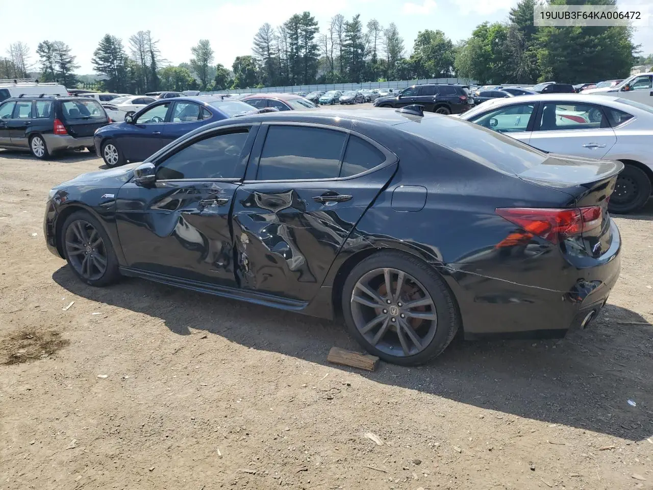 2019 Acura Tlx Technology VIN: 19UUB3F64KA006472 Lot: 53916265