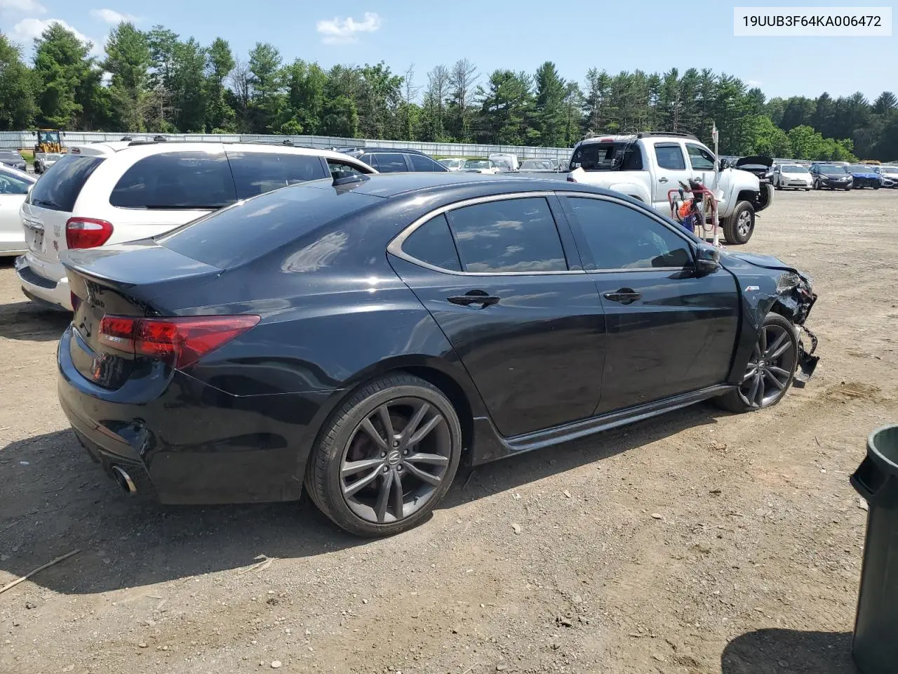 2019 Acura Tlx Technology VIN: 19UUB3F64KA006472 Lot: 53916265