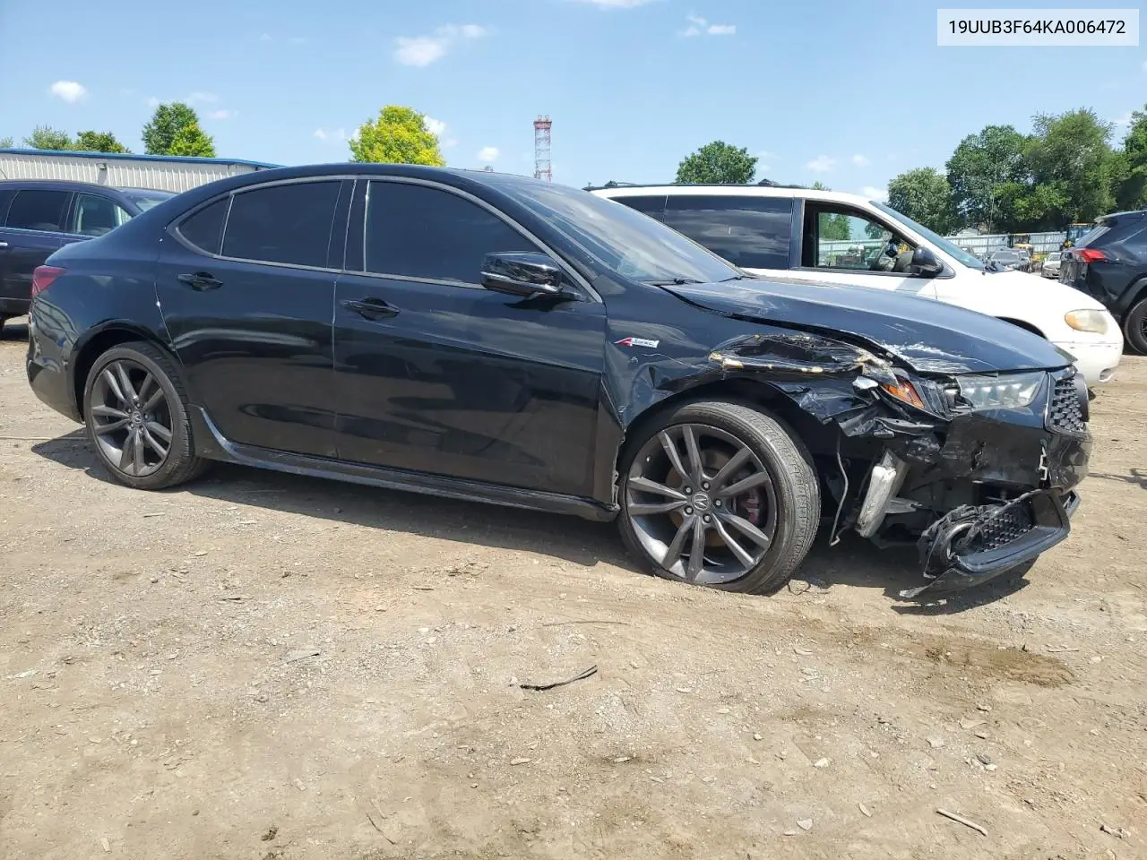 2019 Acura Tlx Technology VIN: 19UUB3F64KA006472 Lot: 53916265