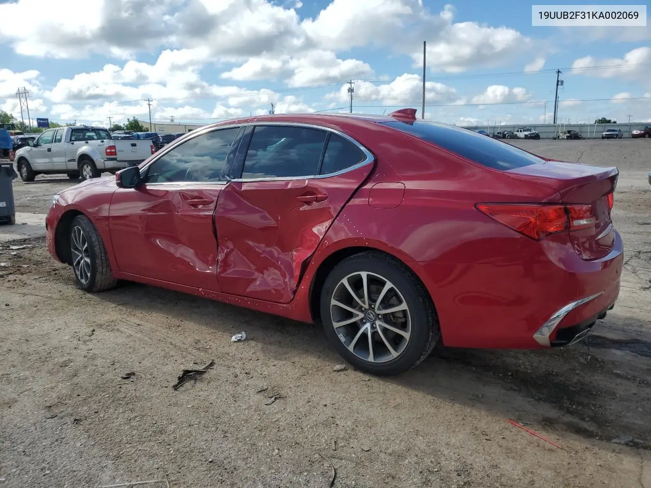 2019 Acura Tlx VIN: 19UUB2F31KA002069 Lot: 54366745