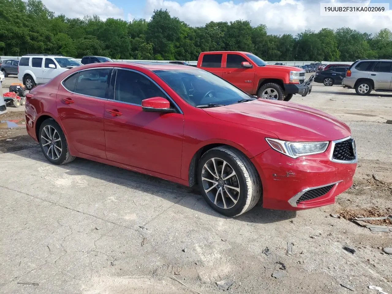 2019 Acura Tlx VIN: 19UUB2F31KA002069 Lot: 54366745