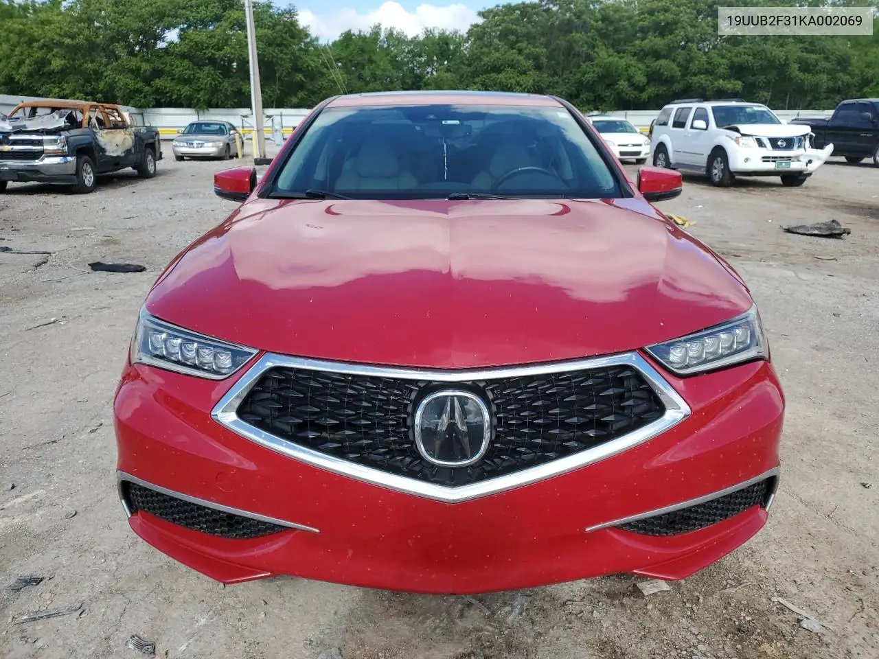 2019 Acura Tlx VIN: 19UUB2F31KA002069 Lot: 54366745