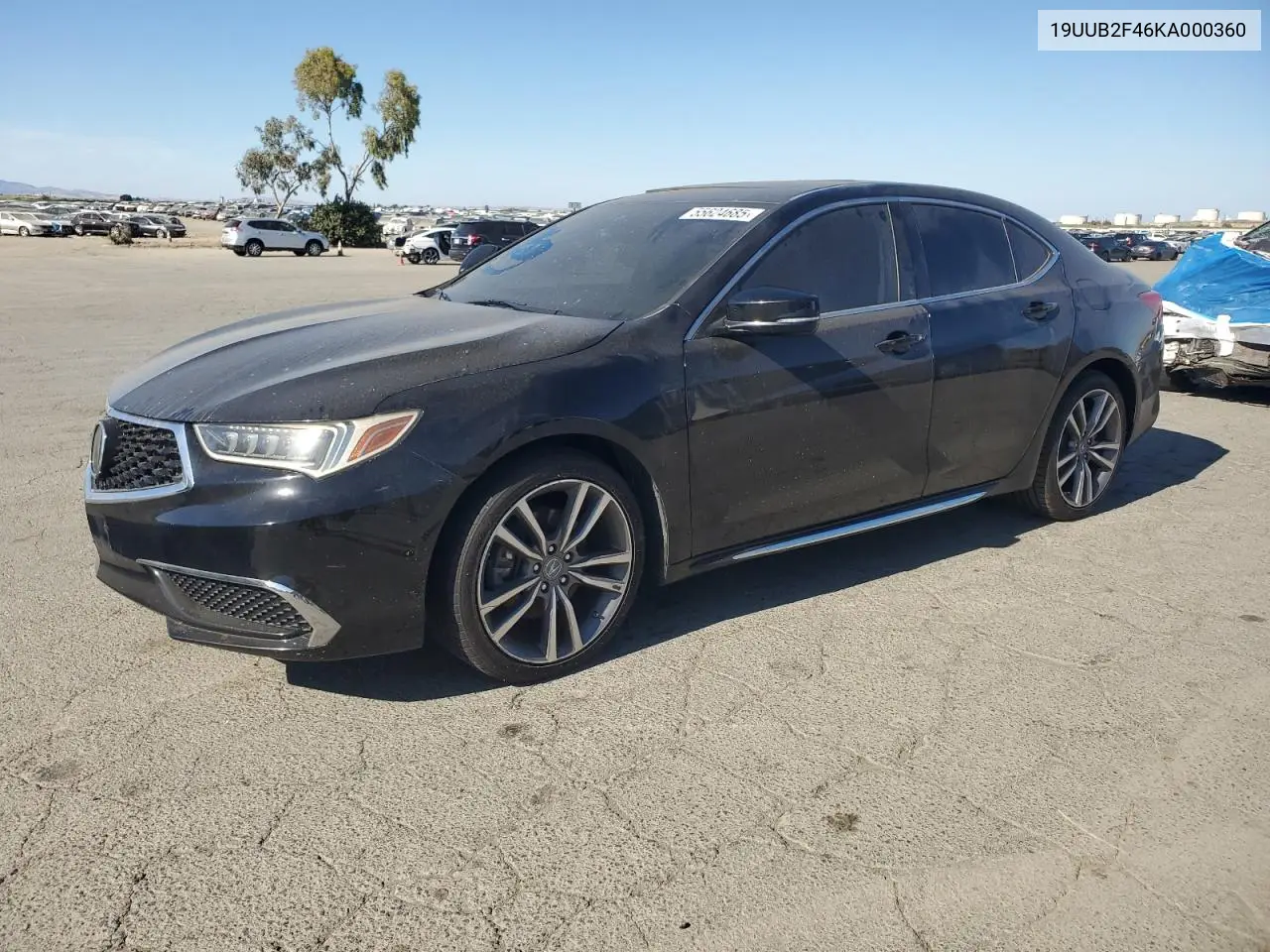 2019 Acura Tlx Technology VIN: 19UUB2F46KA000360 Lot: 55624685