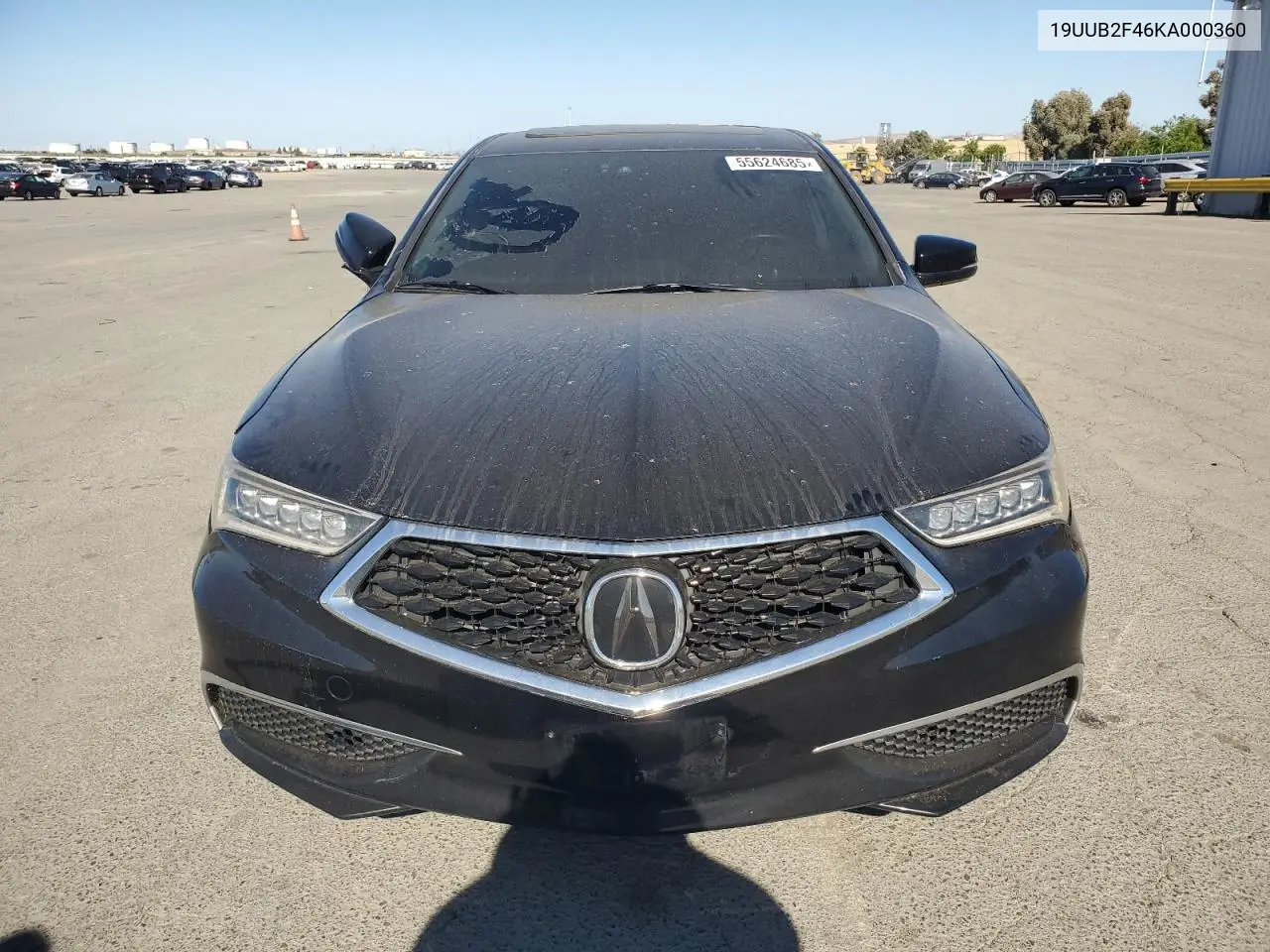 2019 Acura Tlx Technology VIN: 19UUB2F46KA000360 Lot: 55624685