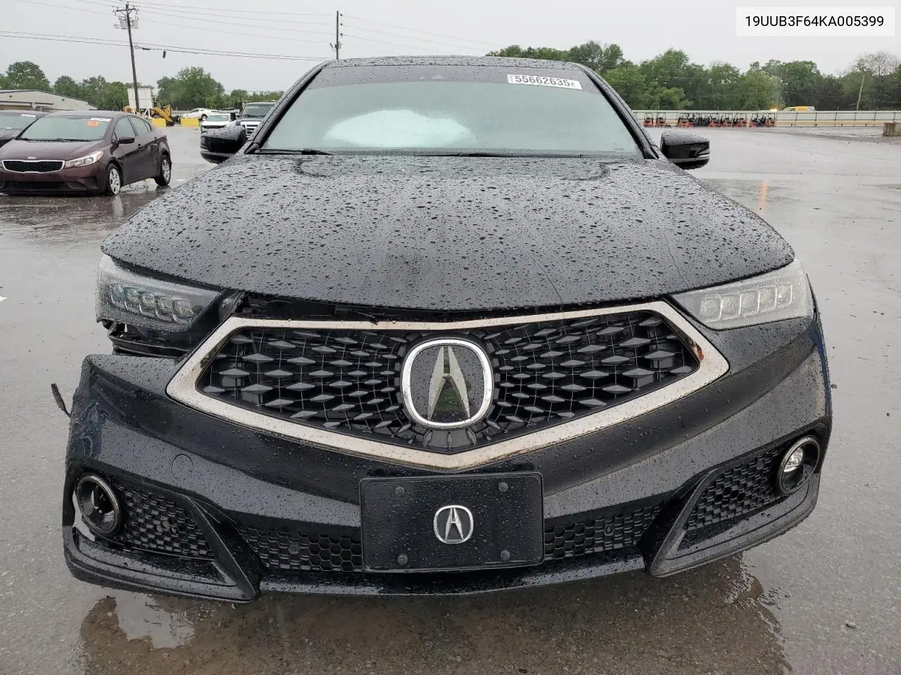 2019 Acura Tlx Technology VIN: 19UUB3F64KA005399 Lot: 55662635