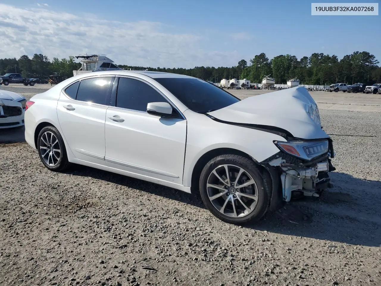2019 Acura Tlx VIN: 19UUB3F32KA007268 Lot: 55810445