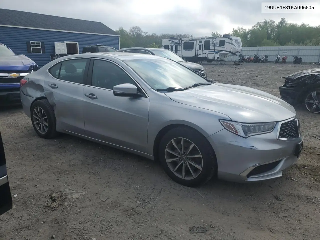 2019 Acura Tlx VIN: 19UUB1F31KA006505 Lot: 55859985