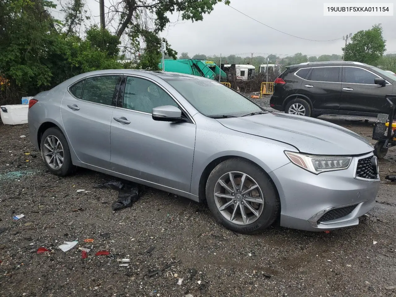 2019 Acura Tlx Technology VIN: 19UUB1F5XKA011154 Lot: 56151865