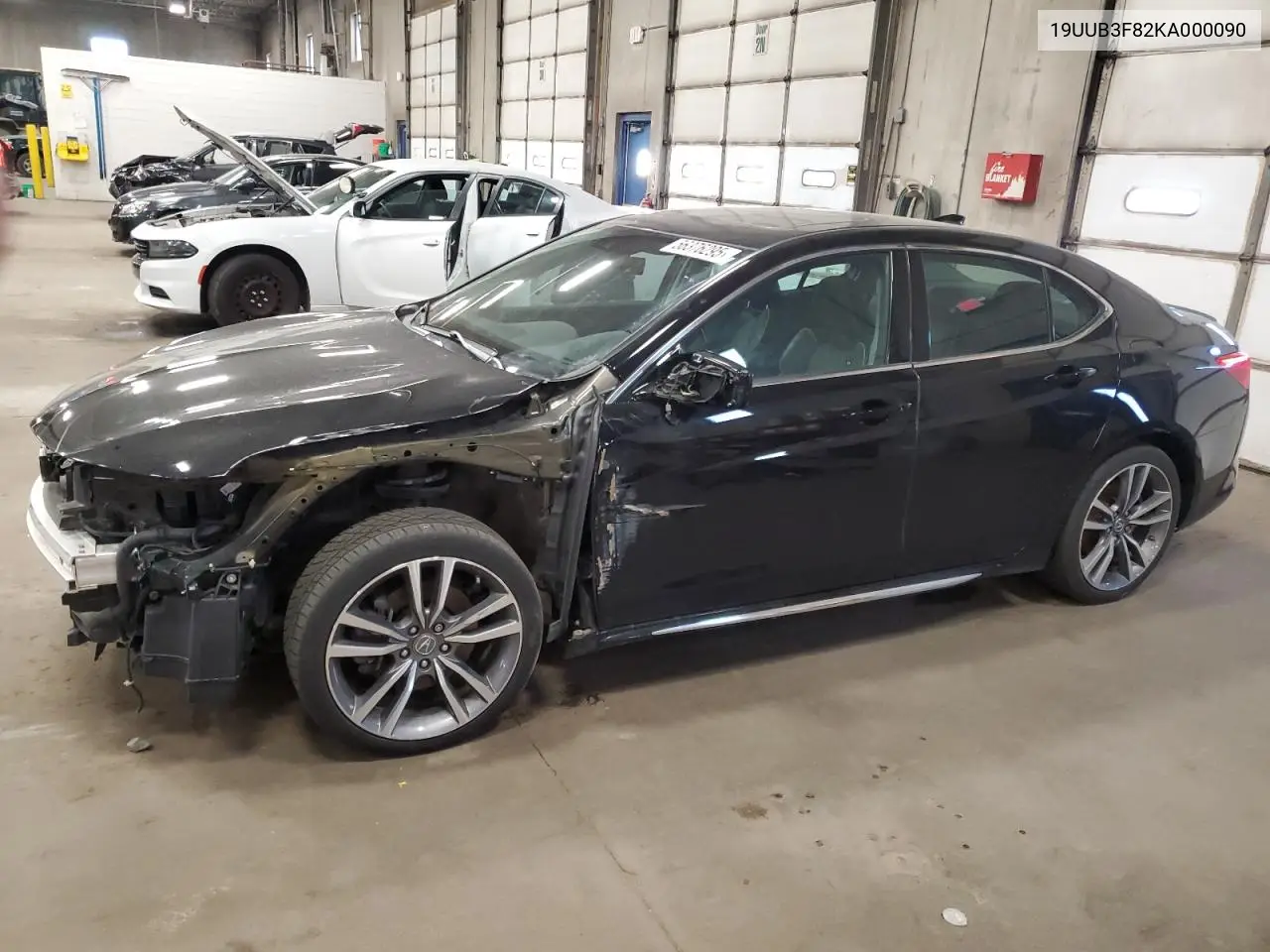 2019 Acura Tlx Advance VIN: 19UUB3F82KA000090 Lot: 56376295
