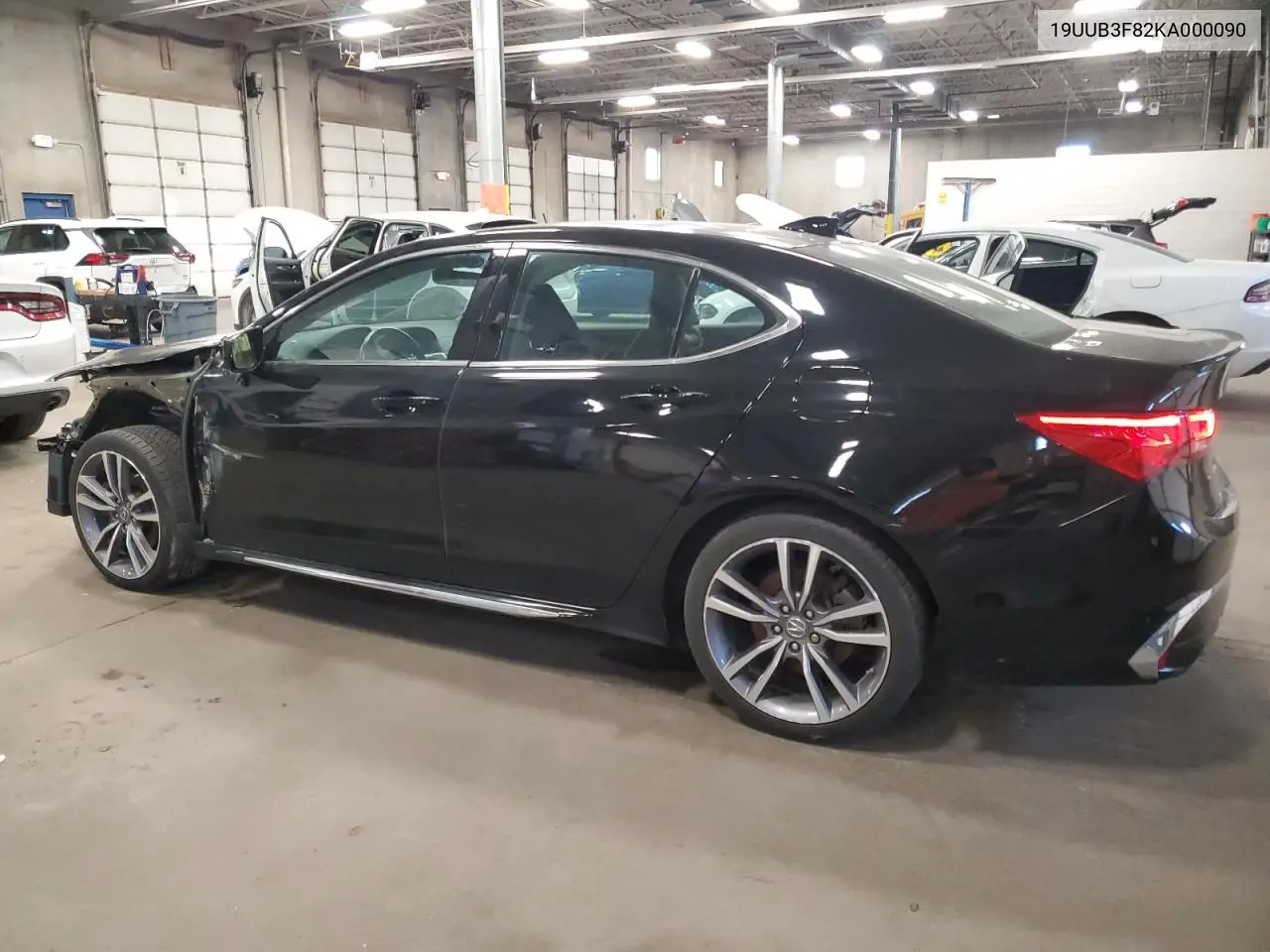 2019 Acura Tlx Advance VIN: 19UUB3F82KA000090 Lot: 56376295