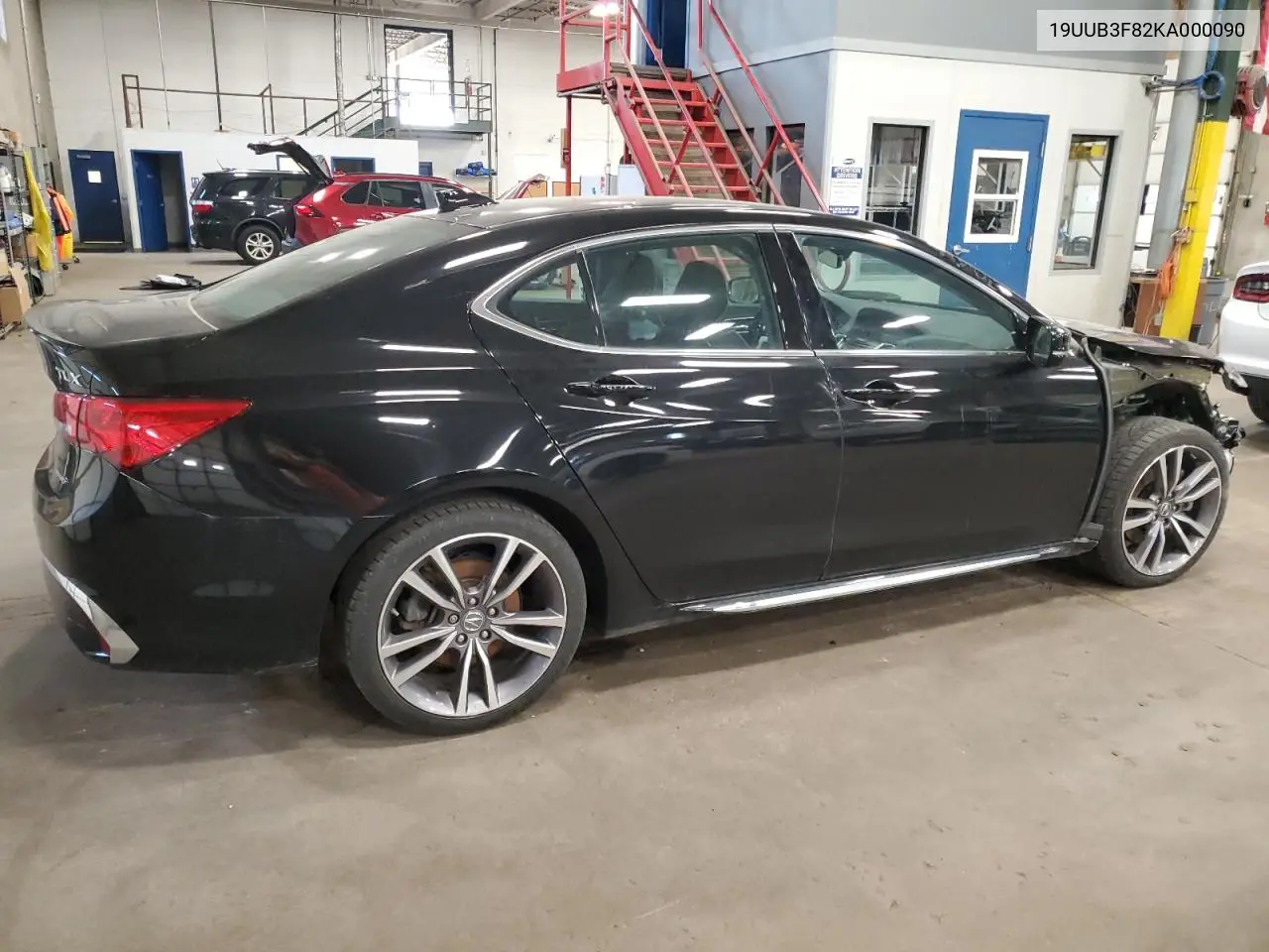 2019 Acura Tlx Advance VIN: 19UUB3F82KA000090 Lot: 56376295